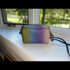 Small ombré Coach purse